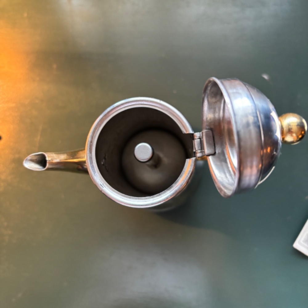 24 Karat gold plated 18/10 Stainless Steel Espresso Maker (Made in Italy) - Picture 12 of 15